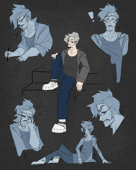 Sketch Page [Monochrome Colored]